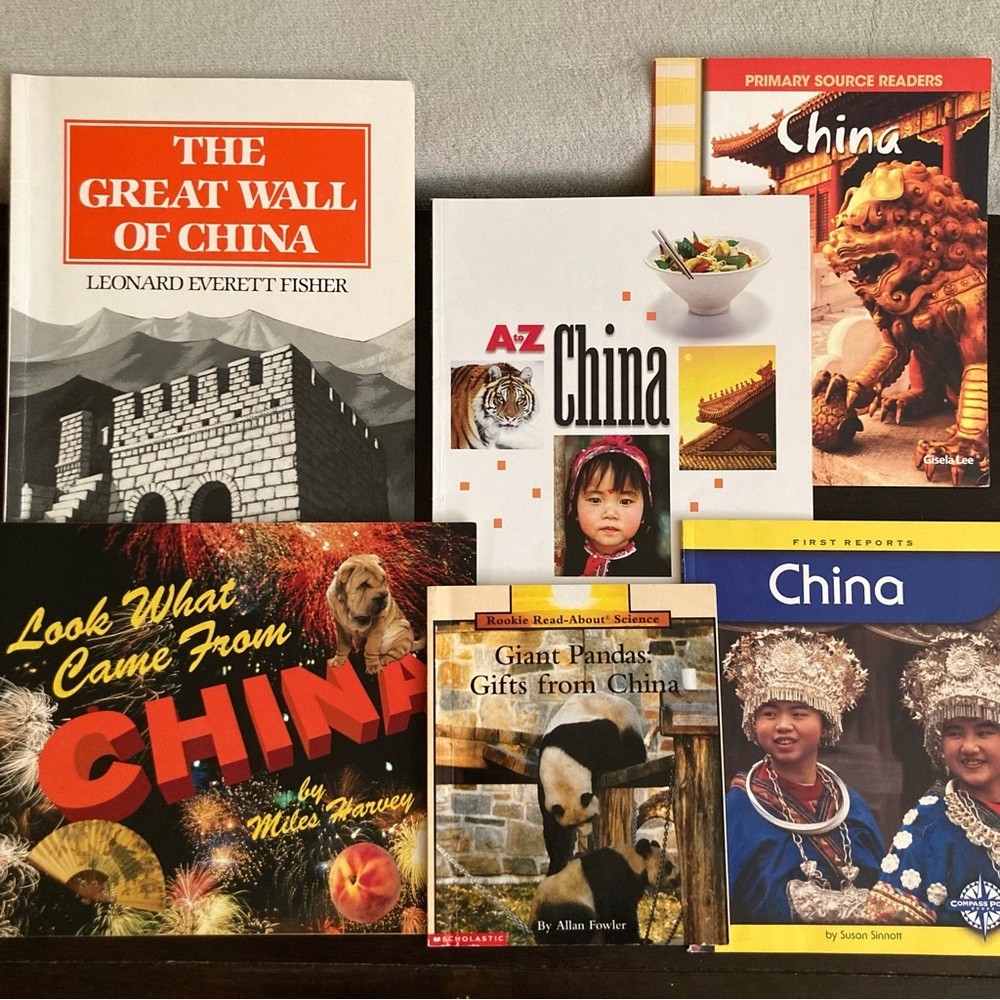 6 China books 🇨🇳